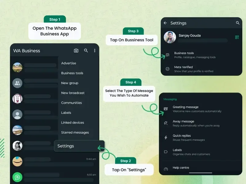 How to Schedule WhatsApp Messages on the WhatsApp Business App
