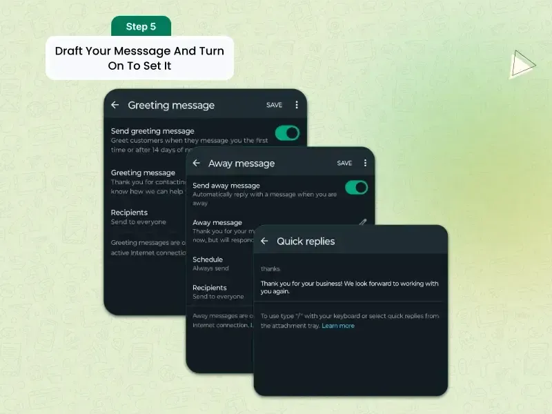How to Schedule WhatsApp Messages on the WhatsApp Business App