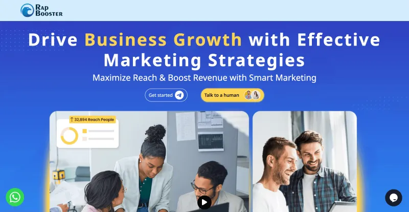 Best WhatsApp marketing tool - RapBooster