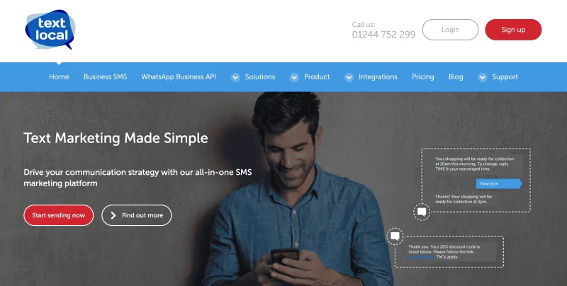 Top 50 WhatsApp API and WhatsApp Chatbot Providers in India - TextLocal