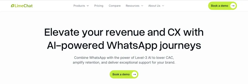 Best WhatsApp marketing tool - LimeChat