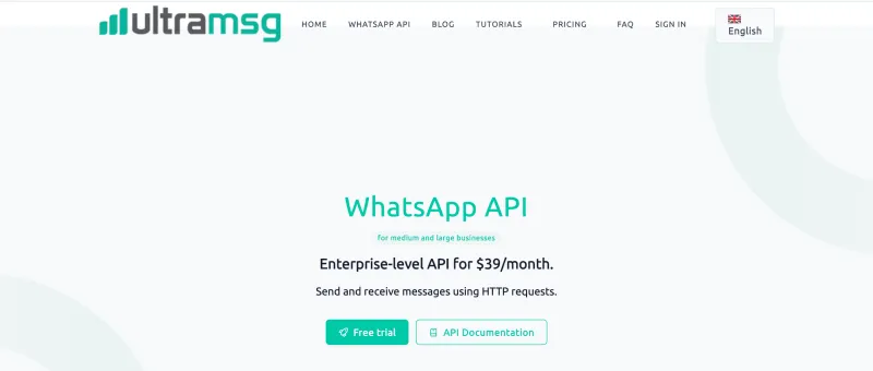 Best WhatsApp marketing tool - UltraMSG